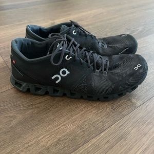 On cloud running shoes